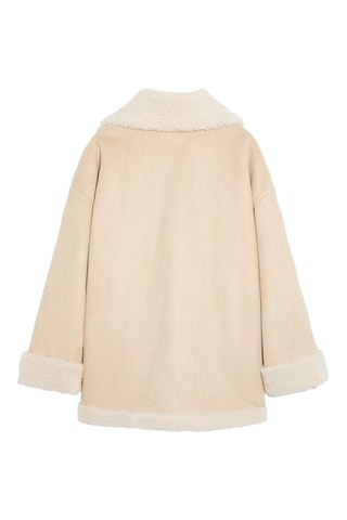 Manteau réversible - Beige