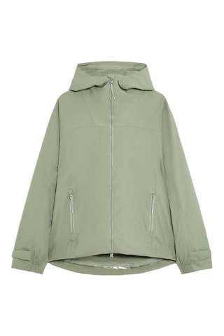 Coupe-vent à capuche - Vert clair