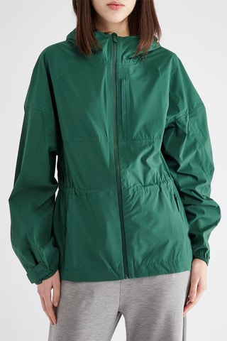 Coupe-vent à capuche - Vert