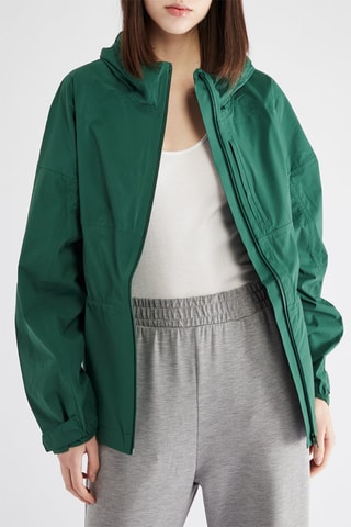 Coupe-vent à capuche - Vert