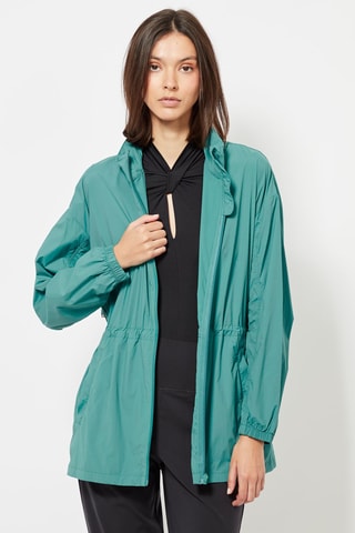 Coupe-vent de running - Vert foncé