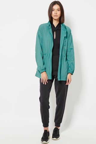 Coupe-vent de running - Vert foncé