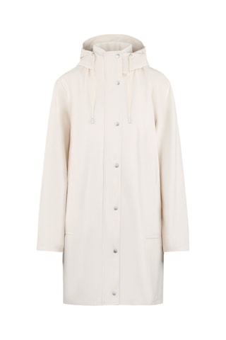 Imperméable à capuche - Blanc cassé