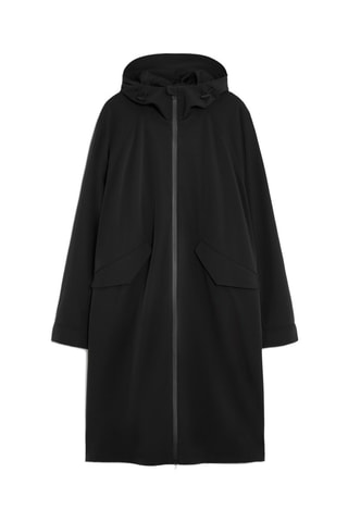 Imperméable à capuche - Noir