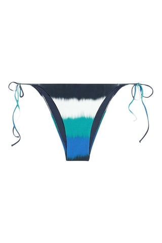 Bas de maillot dip and dye - Turquoise