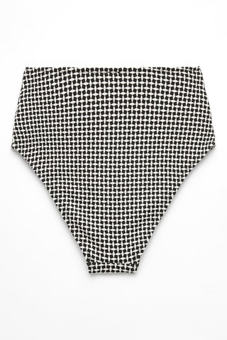 Bas de maillot taille haute - Noir