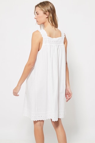 Chemise de nuit Blanc
