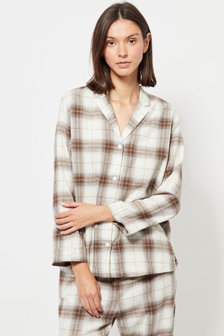 Chemise de pyjama - Marron