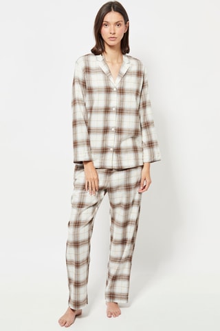 Chemise de pyjama - Marron