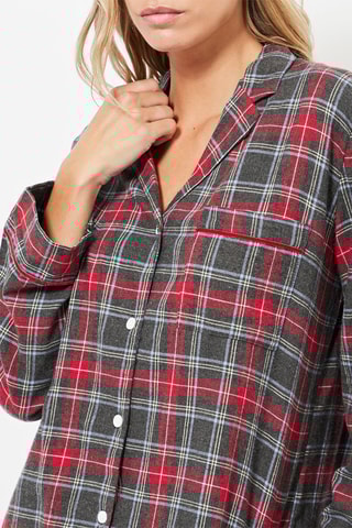 Chemise de pyjama - Gris foncé