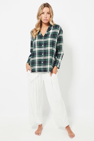 Chemise de pyjama - Vert