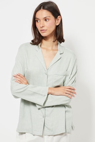 Chemise de pyjama - Vert d’eau