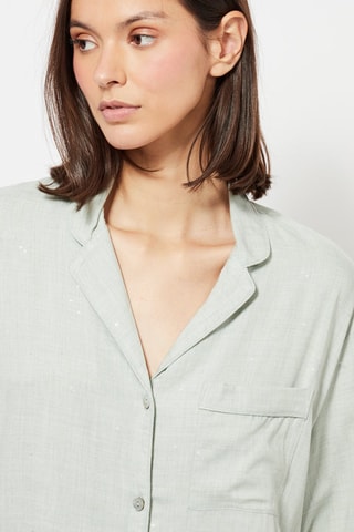 Chemise de pyjama - Vert d’eau