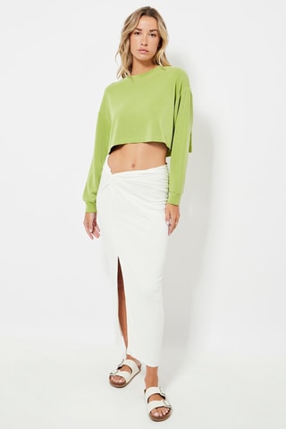 Crop top - Vert clair