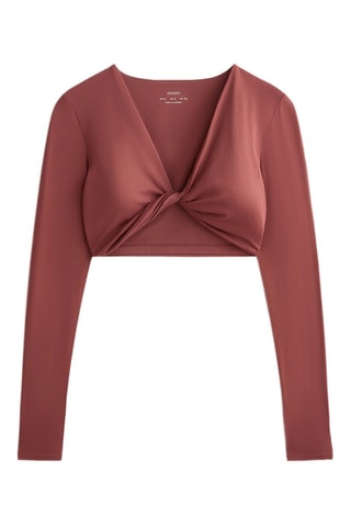Crop top - Marron
