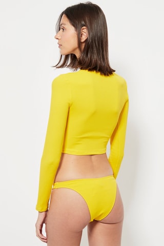 Crop top - Jaune