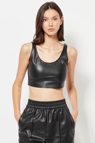 Crop top - Noir