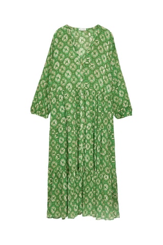 Robe midi - Vert