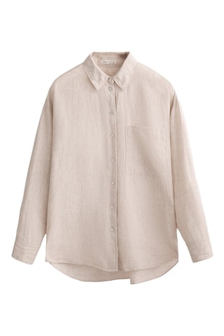 Chemisier en lin - Beige