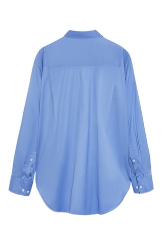 Chemise oversize - Bleu