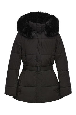 Doudoune à capuche - Noir