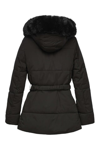 Doudoune à capuche - Noir