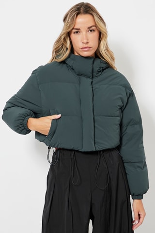 Doudoune à capuche - Vert