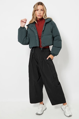 Doudoune à capuche - Vert