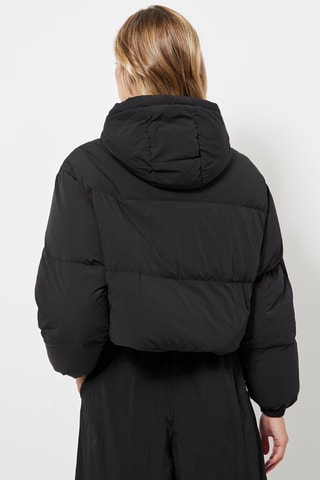 Doudoune à capuche - Noir