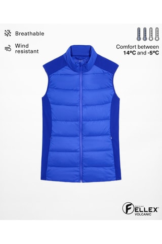 Doudoune sans manches - Bleu