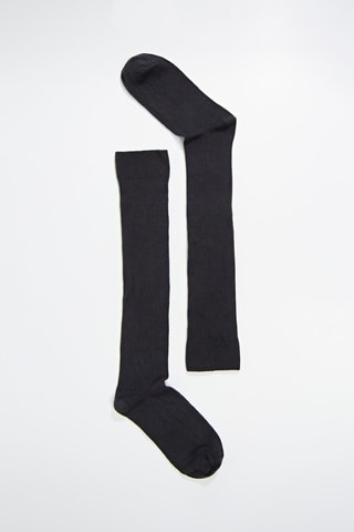 3 paires de chaussettes hautes - Anthracite