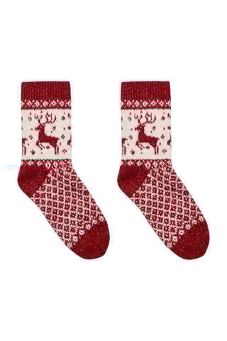 Chaussettes - Rouge et blanc