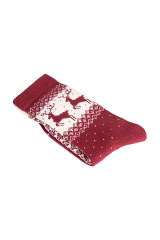 2 paires de chaussettes - Bordeaux