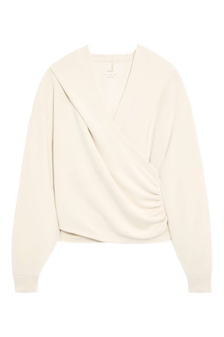 Sweat à capuche - Ecru