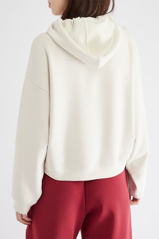 Sweat à capuche - Blanc