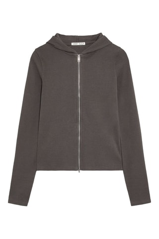 Sweat à capuche - Gris foncé