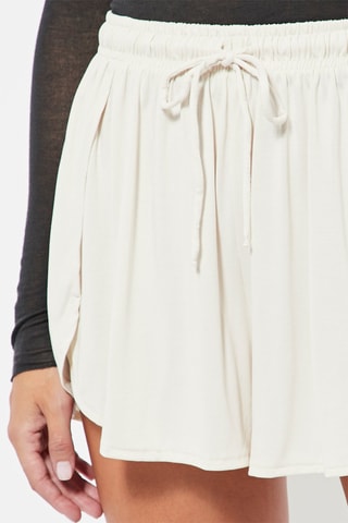 Short taille haute - Blanc