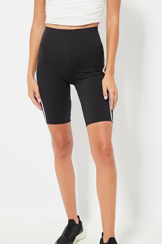 Cycliste de compression taille haute - Noir