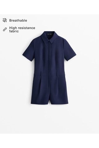 Combishort - Bleu marine