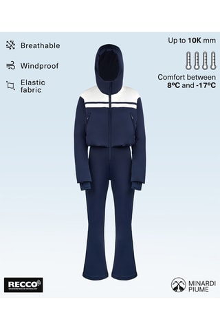 Combinaison à capuche - Bleu