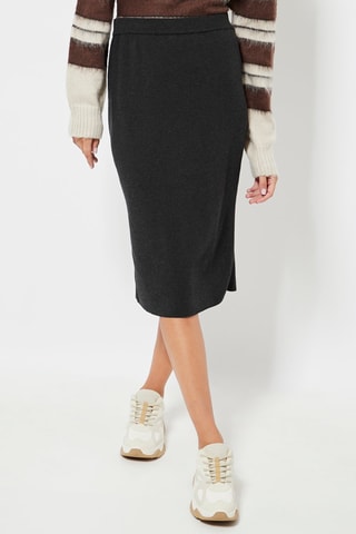 Jupe droite - Noir