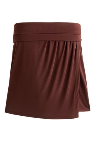 Jupe-short - Marron