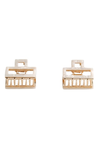 2 pinces crabes - Beige