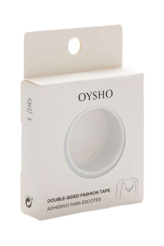 Adhésif double face pour vêtements - Blanc