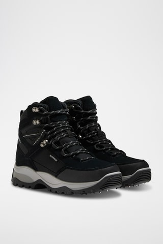 Chaussures de trekking en cuir - Noir
