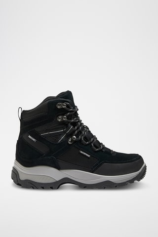 Chaussures de trekking en cuir - Noir