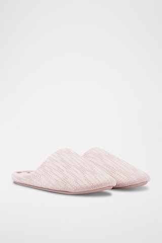 Pantoufles - Rose pâle