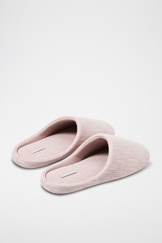 Pantoufles - Rose pâle
