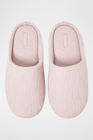 Pantoufles - Rose pâle