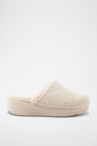 Pantoufles plateformes - Beige